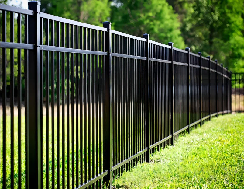Wood privacy fence installation in Johnston County, NC by Hawk Fences of Raleigh